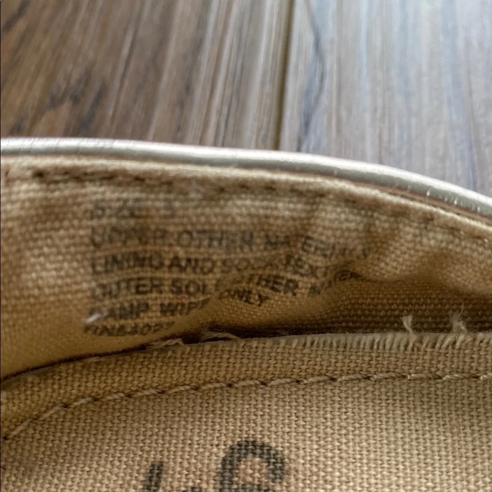 Gap | Gold Cat Face Kids Shoes